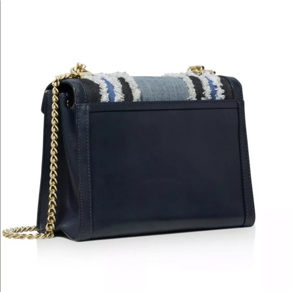 Michael Kors Whitney Denim Multi LeatherGold Large - Picture 3 of 8